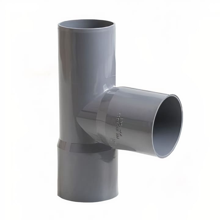 Tee Sanitaria Gris 110mm x 40mm